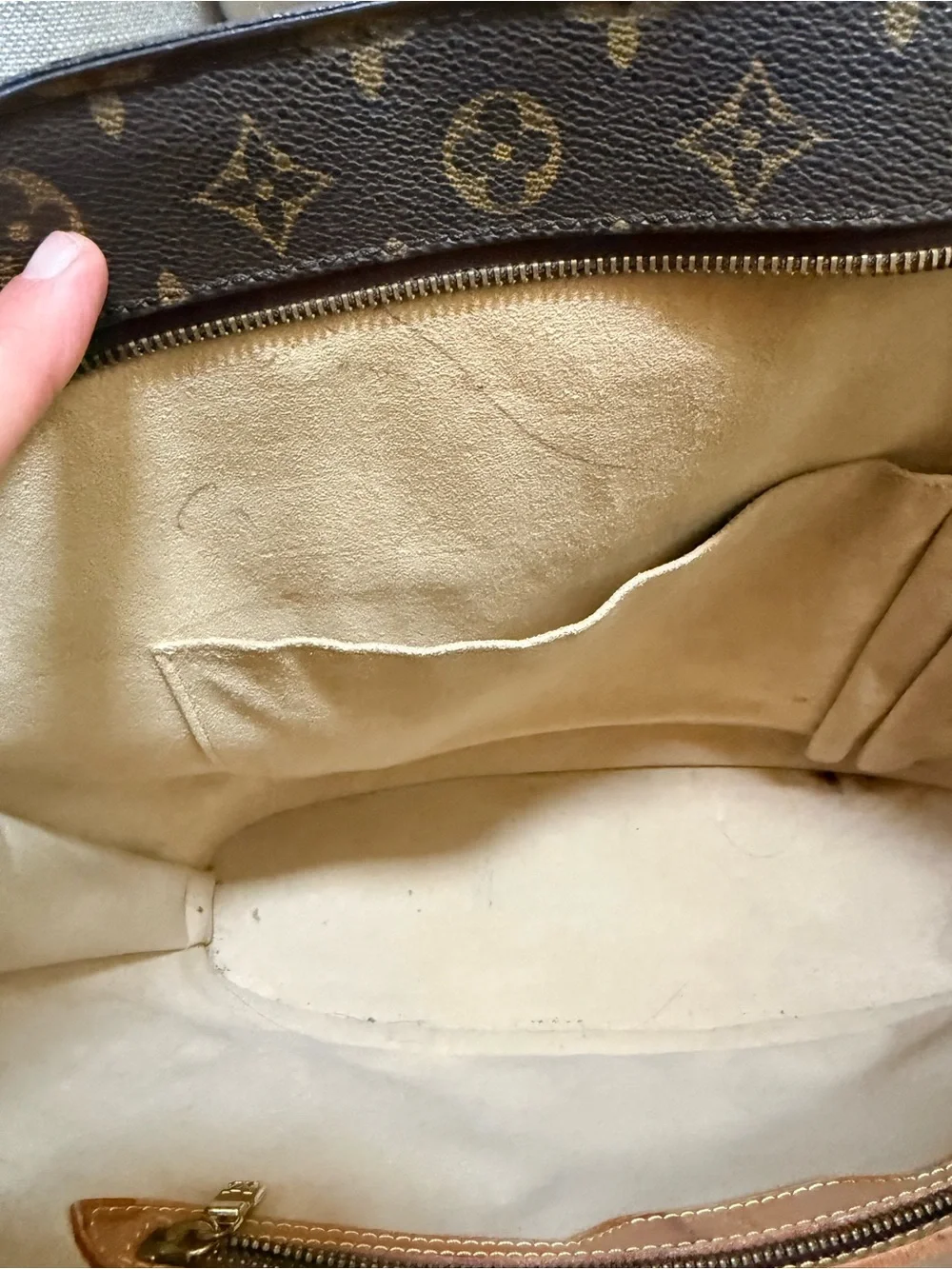 Louis Vuitton Vintage Monogram Babylone Tote Shoulder Bag